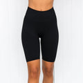 Pantalones Cortos de Gimnasio y Yoga de Mujer con Cintura Alta Casual
