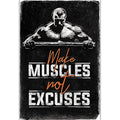 Póster motivador de gimnasio