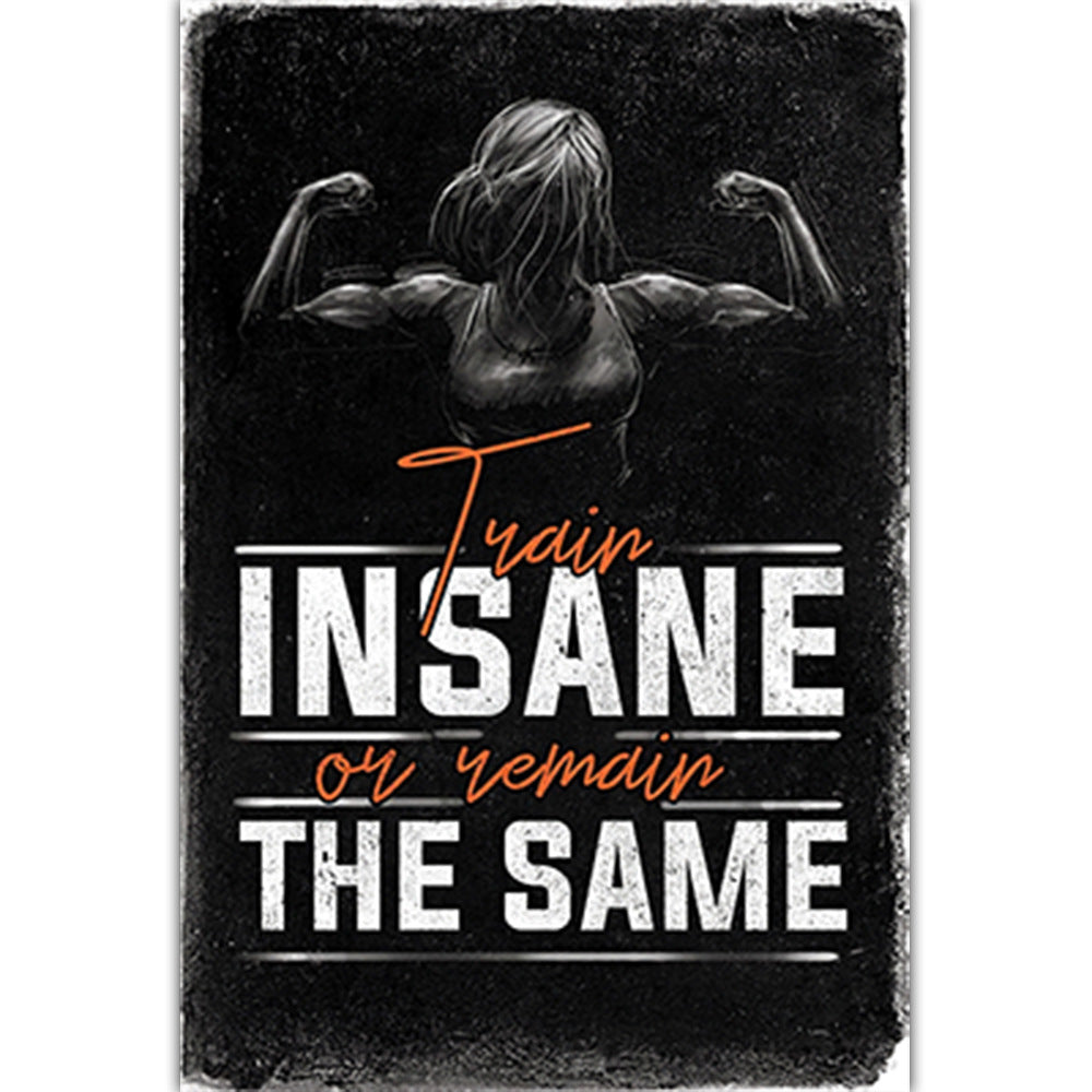 Póster motivador de gimnasio