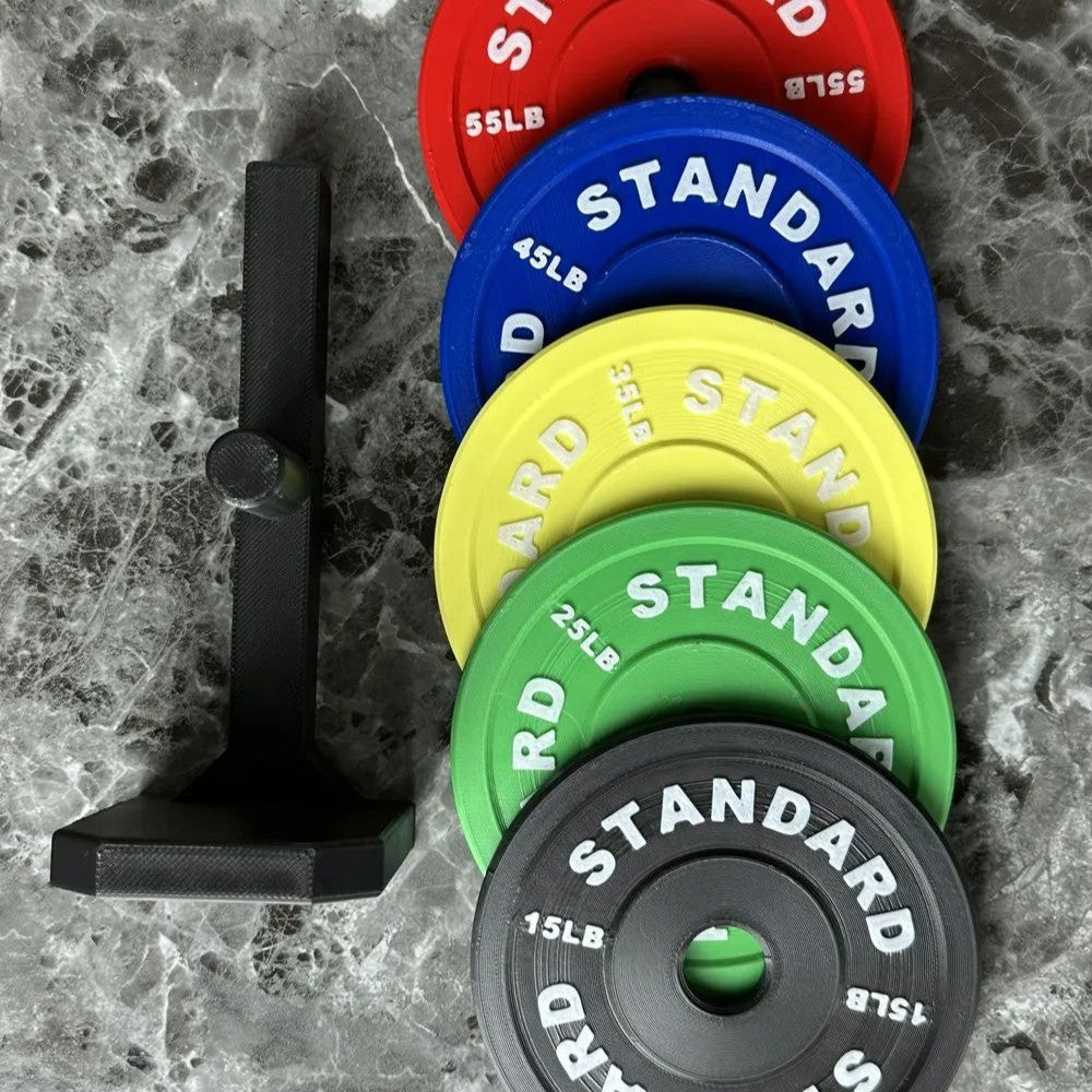 Posavasos de levantamiento de pesas de gimnasio